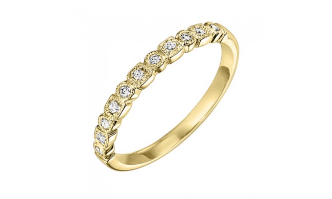 Gems One 14Kt Yellow Gold Diamond (1/10 Ctw) Ring