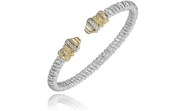 Vahan 14k Gold & Sterling Silver Diamond Bracelet