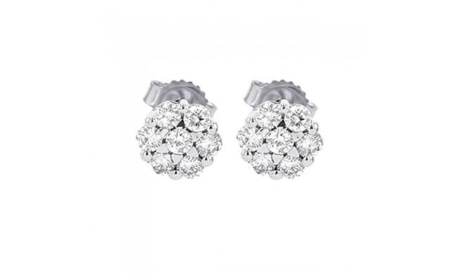 Gems One 14Kt White Gold Diamond (3/4Ctw) Earring