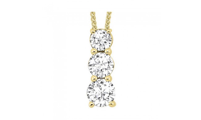 Gems One 14Kt Yellow Gold Diamond (1/2Ctw) Pendant