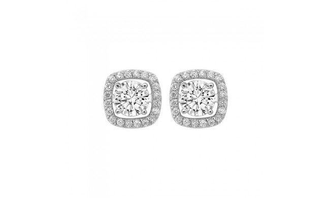 Gems One 14Kt White Gold Diamond (1/4Ctw) Earring