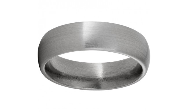 Titanium Domed Band with Satin Finish