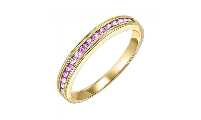 Gems One 10Kt Yellow Gold Pink Sapphire (1/3 Ctw) Ring