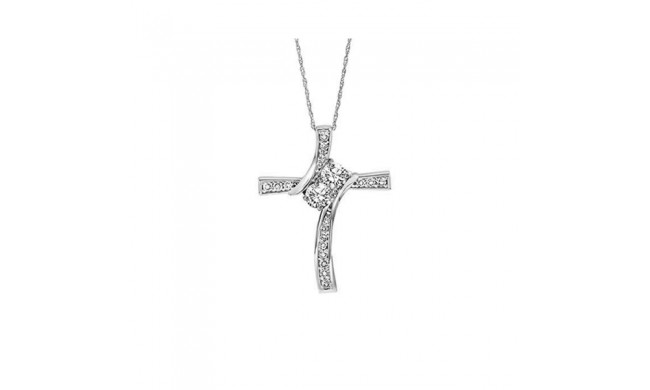 Gems One 14Kt White Gold Diamond (1/2Ctw) Pendant