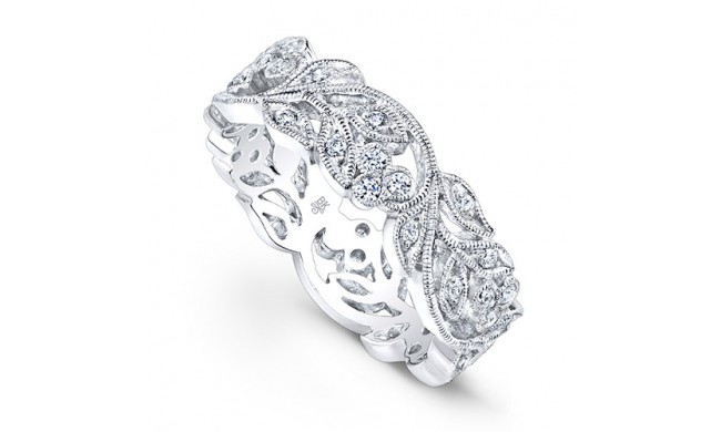 Beverley K 18k White Gold Diamond Band