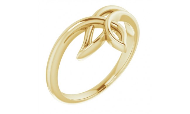 14K Yellow Freeform Ring