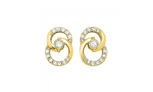 Gems One 10Kt Yellow Gold Diamond (1/4Ctw) Earring