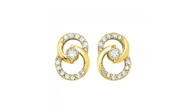 Gems One 10Kt Yellow Gold Diamond (1/4Ctw) Earring