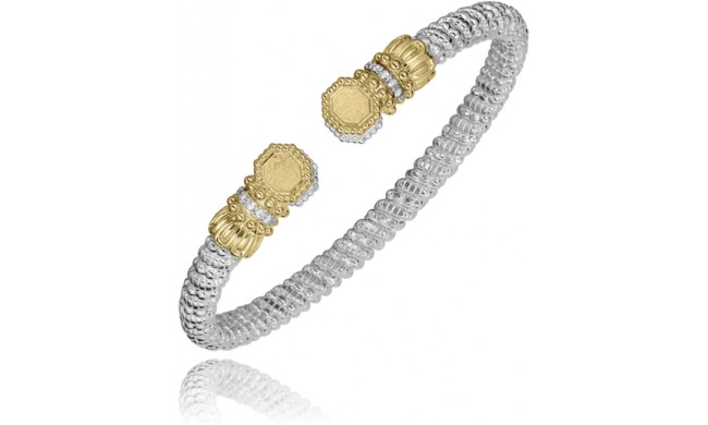 Vahan 14k Gold & Sterling Silver Diamond Bracelet