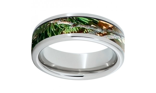 Serinium Pipe Cut Band with a 5mm Hideout Inlay