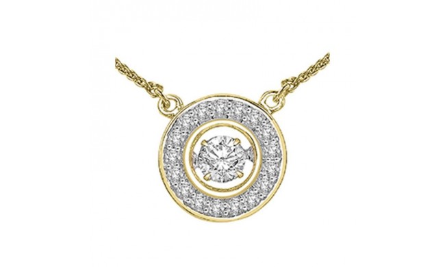Gems One 14KT Yellow Gold & Diamonds Stunning Neckwear Pendant - 1 ctw