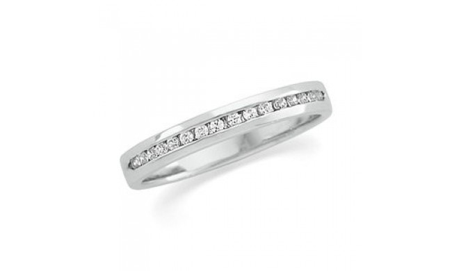 Platinum 1/6 CTW Diamond Anniversary Band