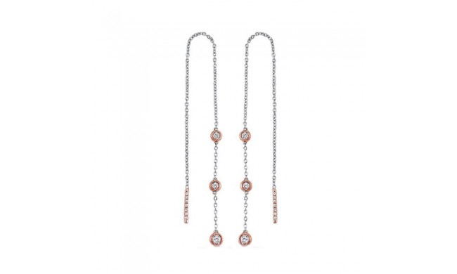 Gems One 14Kt White Rose Gold Diamond (1/3Ctw) Earring