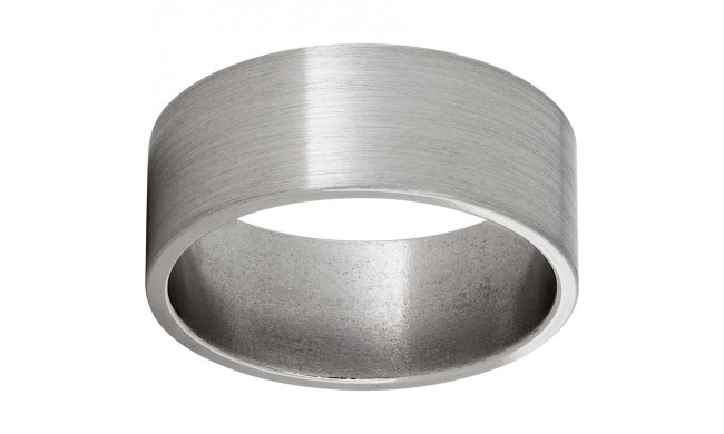 Titanium Flat Band with Satin Finish