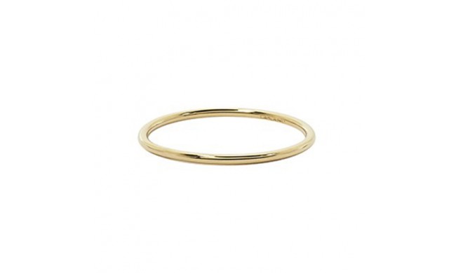 Carla 14k Yellow Gold Plain Ring