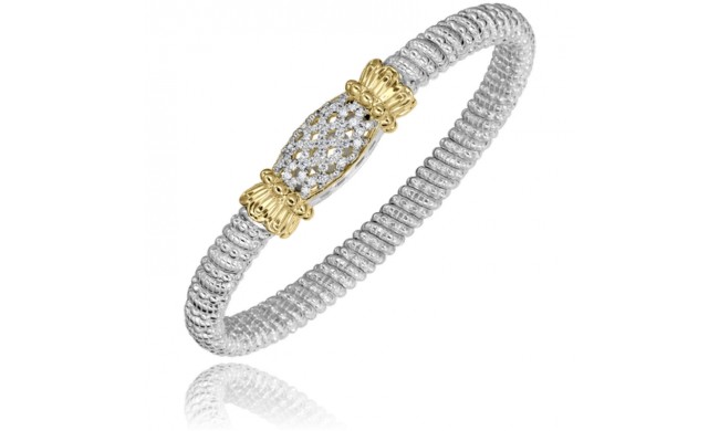 Vahan 14k Gold & Sterling Silver Diamond Bracelet