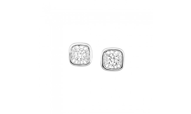 Gems One 14Kt White Gold Diamond (1/6Ctw) Earring