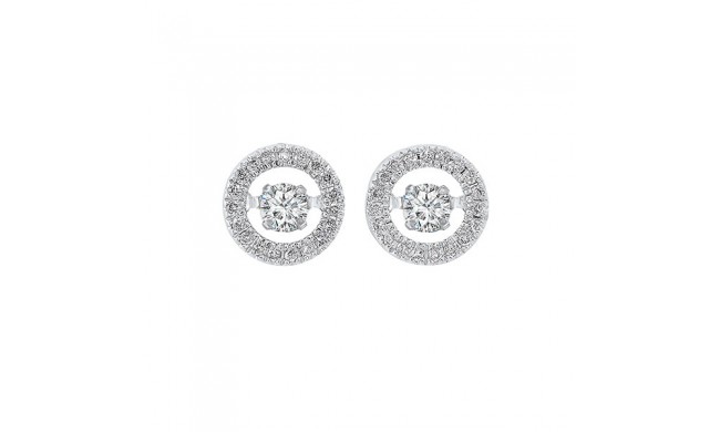 Gems One 14Kt White Gold Diamond (1/4Ctw) Earring