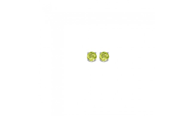 Gems One 14Kt White Gold Peridot (1/5 Ctw) Earring
