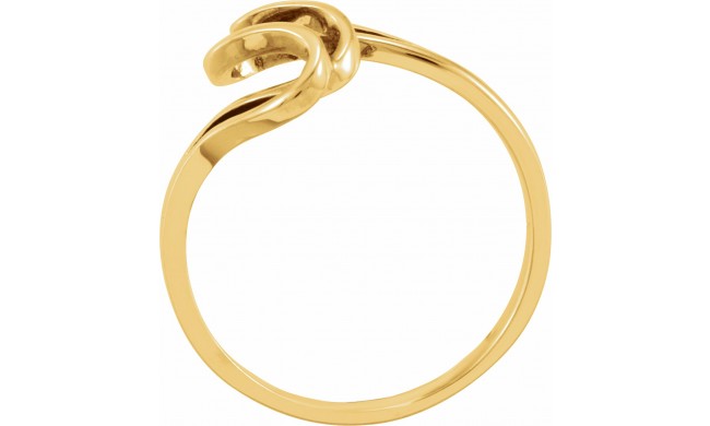 14K Yellow Metal Fashion Ring