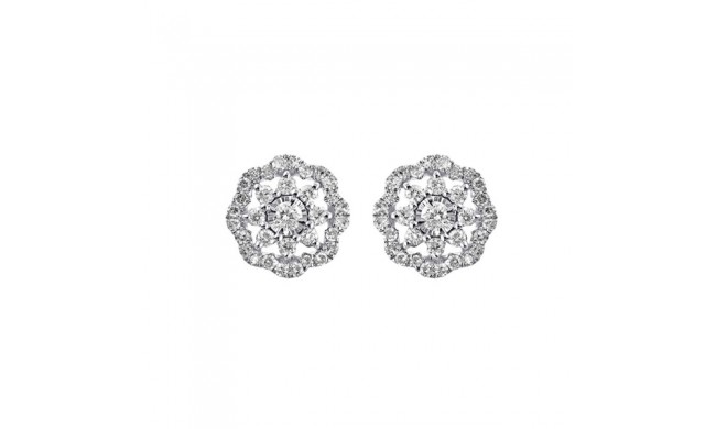 Gems One 14Kt White Gold Diamond (1/3Ctw) Earring