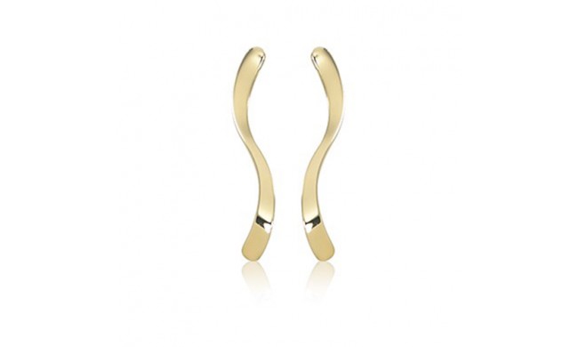 Carla 14k Yellow Gold Curve Wire