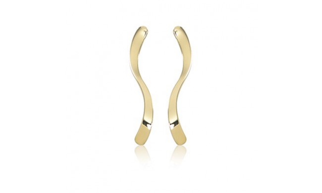 Carla 14k Yellow Gold Curve Wire