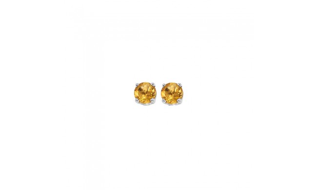 Gems One 14Kt White Gold Citrine (1/2 Ctw) Earring