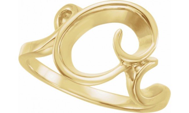 14K Yellow Freeform Ring