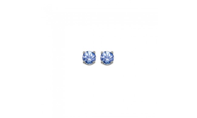 Gems One 14Kt White Gold Tanzanite (1/2 Ctw) Earring