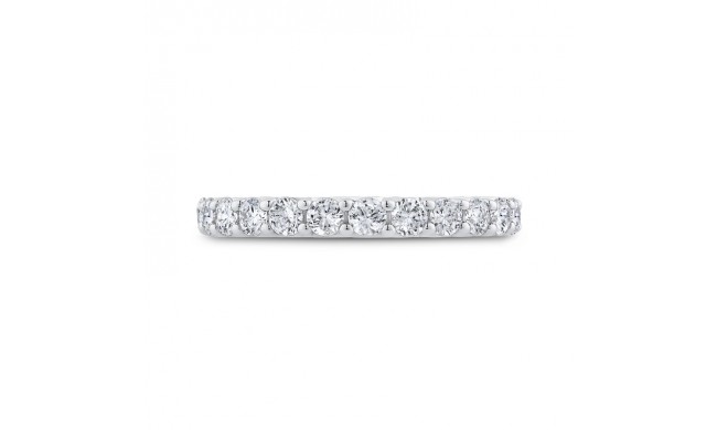 Shah Luxury 14K White Gold Diamond Wedding Band