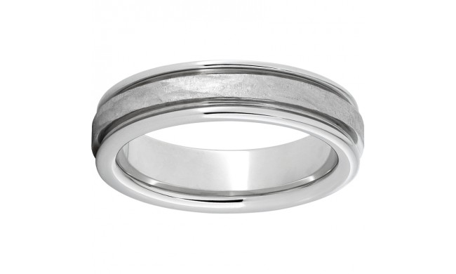 Serinium Rounded Edge Band with Bark Finish