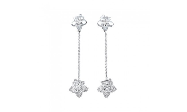 Gems One 10Kt White Gold Diamond (1/4Ctw) Earring