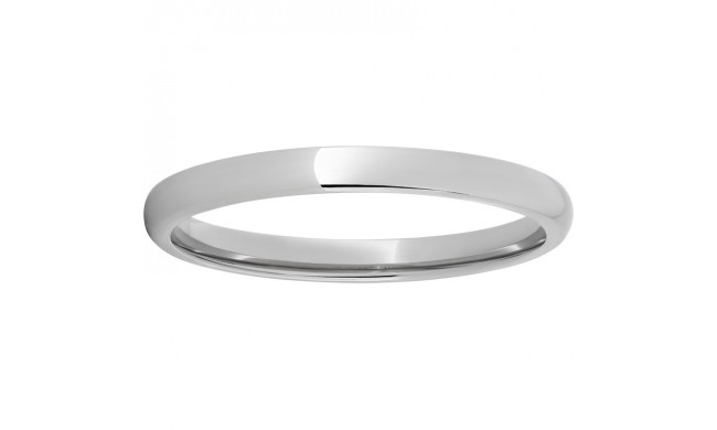 Serinium Domed Band with Polish Finish
