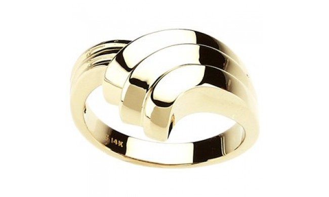 14K Yellow Fashion Ring