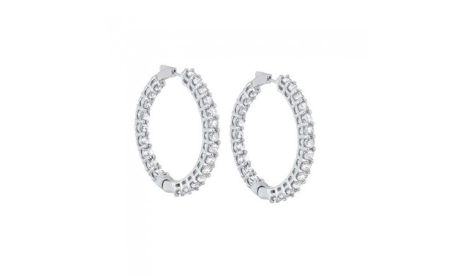 Gems One 14Kt White Gold Diamond (10Ctw) Earring