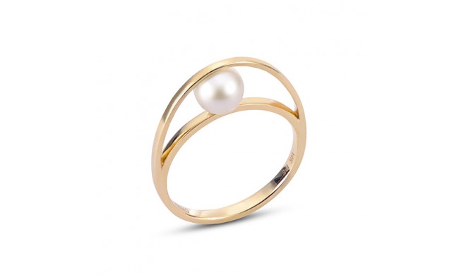 Imperial Pearl 14K Yellow Gold Freshwater Pearl Ring