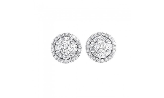 Gems One 14Kt White Gold Diamond (3/4Ctw) Earring