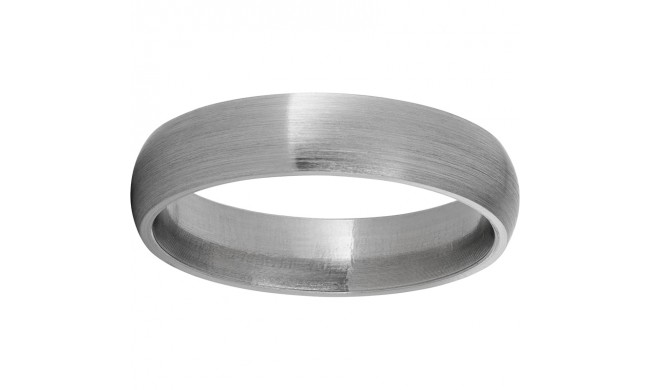 Titanium Domed Band with a Satin Finish