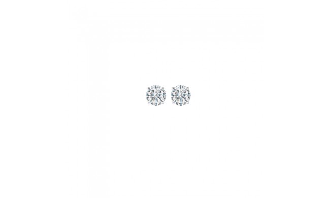 Gems One 14Kt White Gold Diamond (1/10 Ctw) Earring