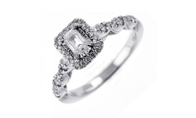 Gems One 14Kt White Gold Diamond(5/8Ctw) Ring