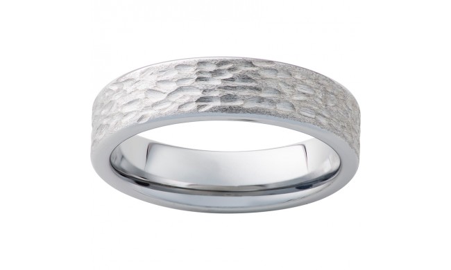 Serinium Band with Bark Hand Finish