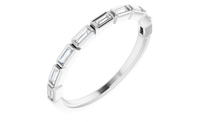14K White 1/5 CTW Diamond Anniversary Band