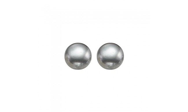 Gems One Silver Pearl (2 Ctw) Earring
