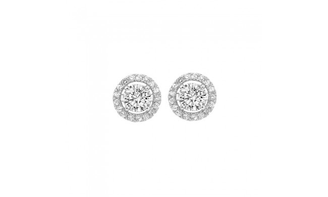 Gems One 14Kt White Gold Diamond (1/5Ctw) Earring