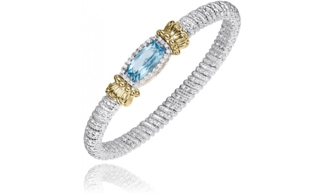 Vahan 14k Gold & Sterling Silver Sky Blue Topaz Bracelet