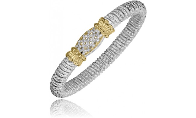 Vahan 14k Gold & Sterling Silver Diamond Bracelet