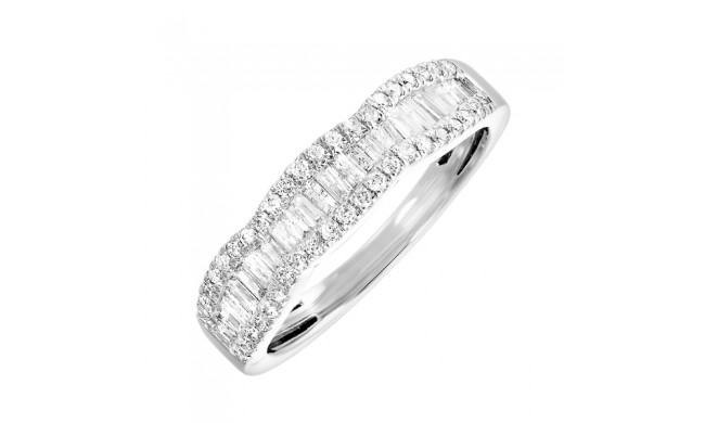 Gems One 14Kt White Gold Diamond (1/2Ctw) Ring