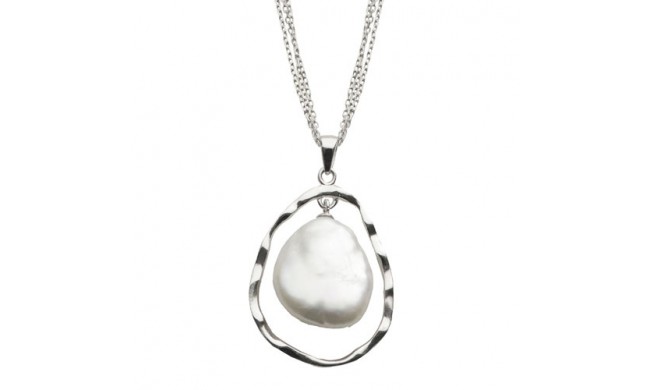 Imperial Pearl Sterling Freshwater Pearl Pendant