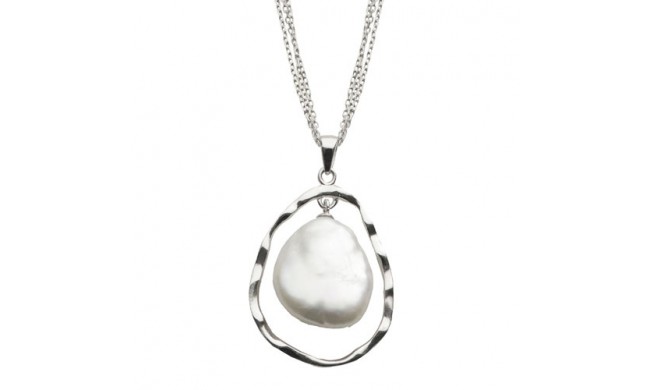 Imperial Pearl Sterling Freshwater Pearl Pendant